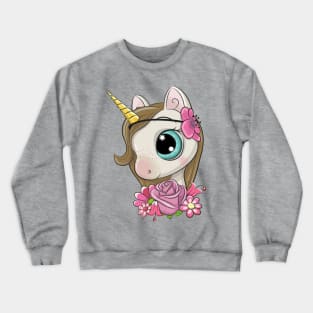 Cute Unicorn Crewneck Sweatshirt